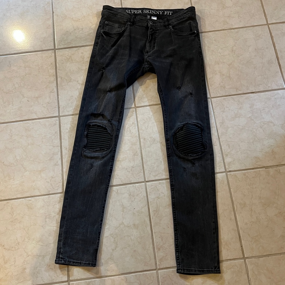 H&M Super Skinny Jeans Black
